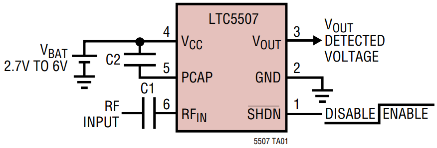 LTC5507ES6 TRMPBF